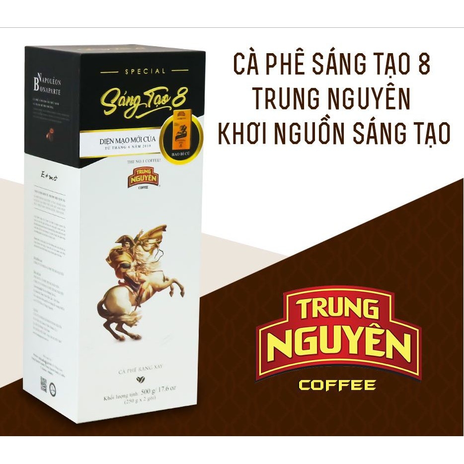 Cà phê Sáng tạo 8 của thương hiệu Trung Nguyên. Ảnh: Int