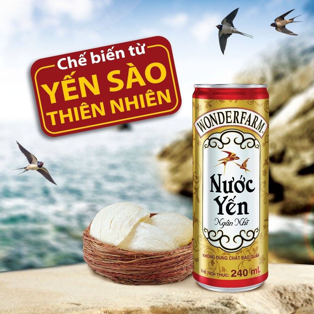 Ngoài ra Nước Yến Wonderfarm còn thích hợp khi dùng làm quà biếu tặng.