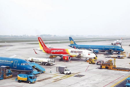 Ngành Hàng không chuẩn bị cho kế hoạch những chuyến bay nội địa. (Ảnh mang tính chất minh họa)