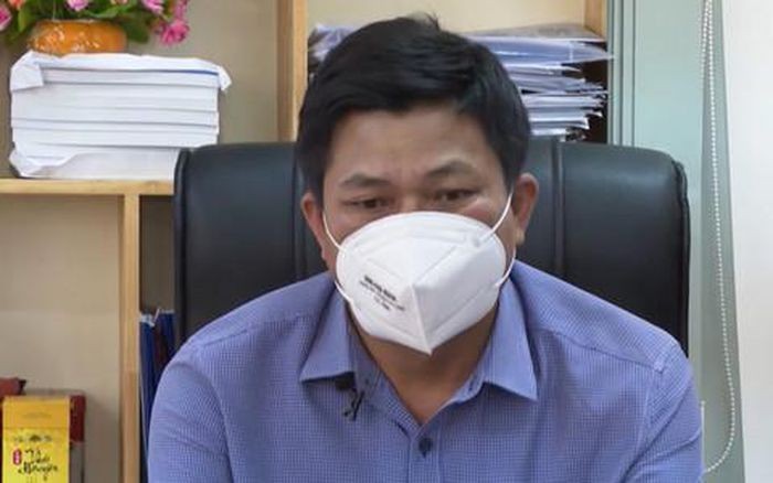 Ông Nguyễn Văn Sáu - Giám đốc CDC Bình Phước. Ảnh: Bình Phước TV.