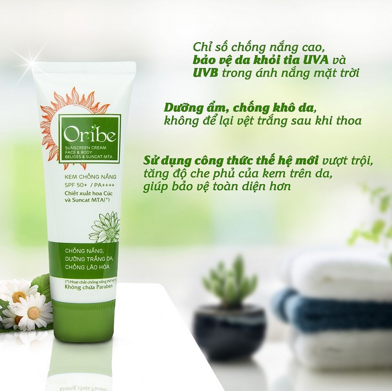 Thu hồi Kem chống nắng SPF 50 PA++++ Oribe suncreen Cream 30g do không đạt chất lượng