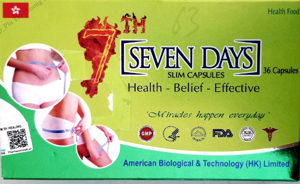 Sản phẩm TPBVSK seven days