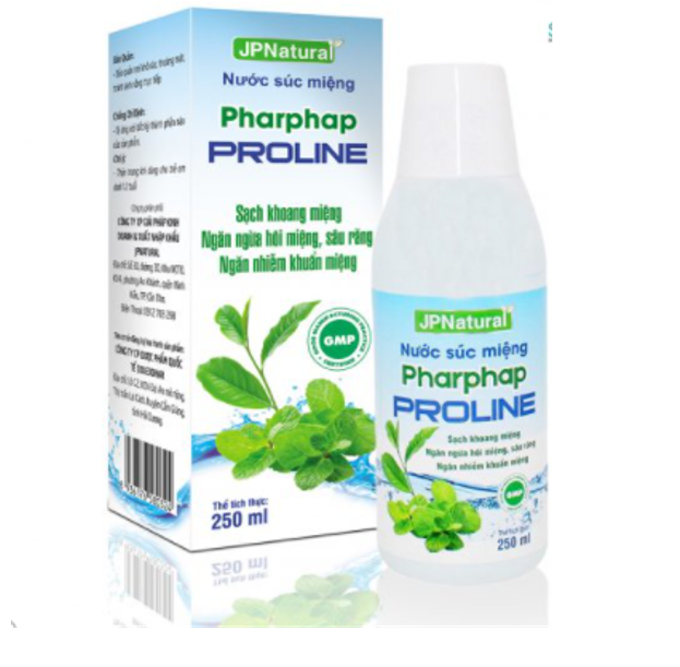 Thu hồi toàn quốc lô nước muối súc miệng Pharphap