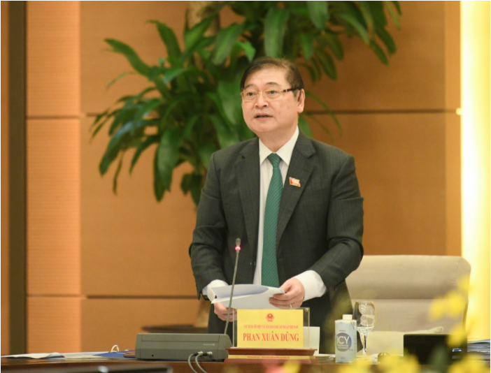 Chủ tịch Liên hiệp các Hội Khoa học và Kỹ thuật Việt Nam Phan Xuân Dũng phát biểu khai mạc tại Hội thảo.