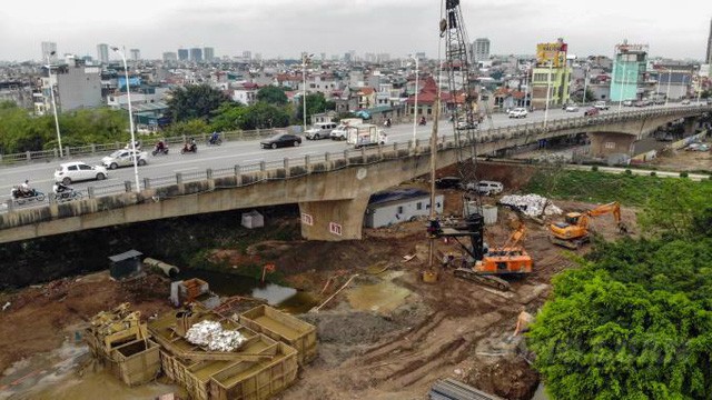Các dự án đầu tư công đang được Hà Nội đẩy nhanh tiến độ. Ảnh minh họa