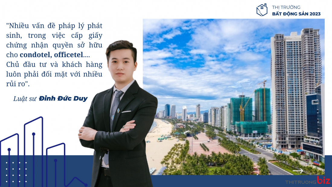 Nhiều vấn đề pháp lý phát sinh trong việc cấp giấy chứng nhận quyền sở hữu cho condotel, officetel