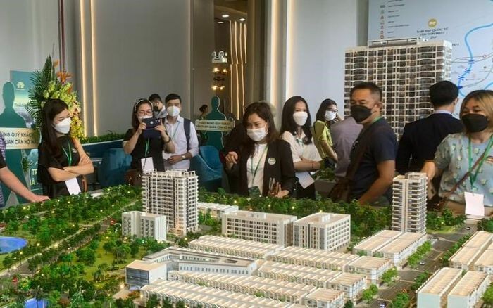Theo CBRE, trong quý đầu năm 2023 có khoảng 2.000 căn hộ chung cư mở bán mới tại Hà Nội. Ảnh BĐS.