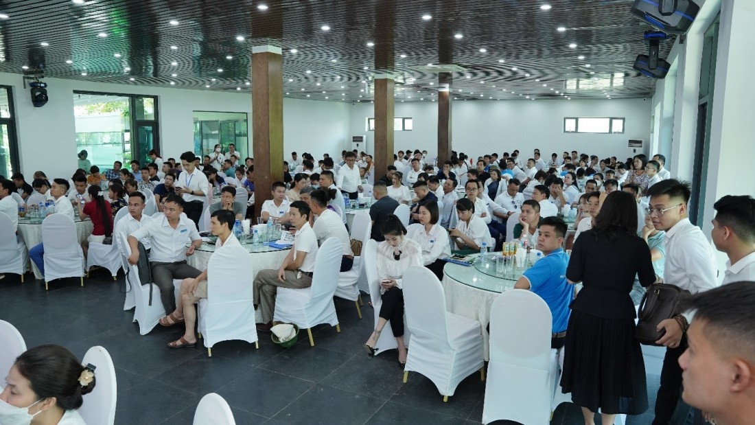 Sự kiện mở bán Tiền Hải Center City thu hút hàng trăm khách hàng đến tham dự