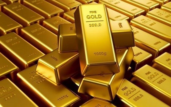 Vàng về sát ngưỡng 1.750 USD. Ảnh minh họa
