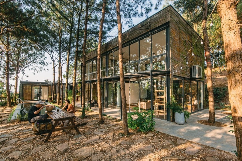  Nhà bên rừng U Lesa là một trong những resort nổi tiếng tại Sóc Sơn