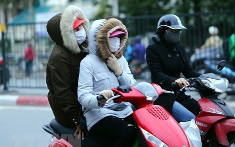 Không khí lạnh tăng cường, có nơi nhiệt độ xuống 17 độ