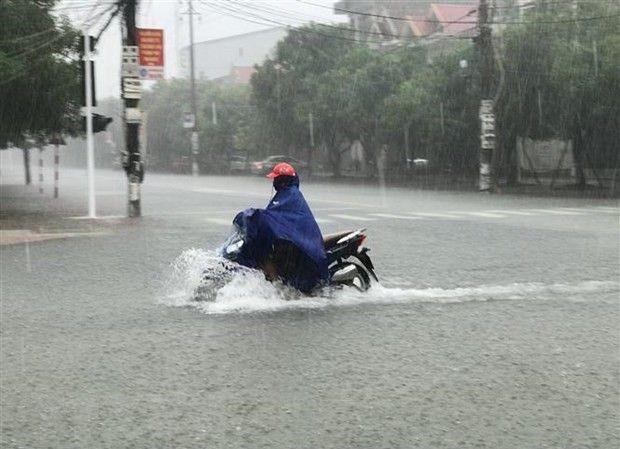 Trung Bộ có mưa lớn.