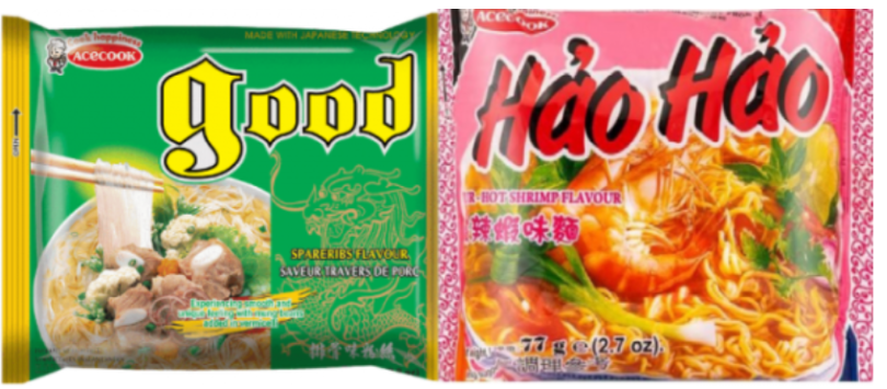 Sản phẩm mì Hảo Hảo và miến Good của Công ty Cổ phần Acecook Việt Nam bị Ireland thu hồi đã gây hoang mang cho người tiêu dùng