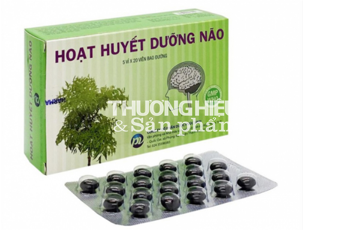 Sản phẩm Hoạt huyết dưỡng não của Công ty dược phẩm Phúc Vinh