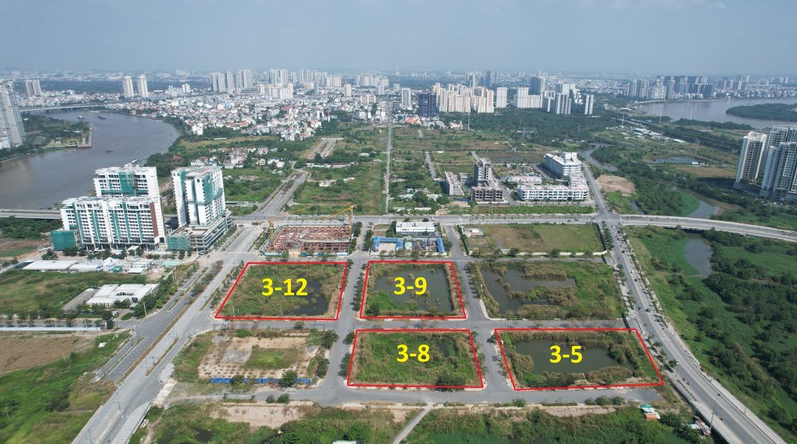 TP HCM sắp đấu giá lại 4 lô 'đất vàng' từng bị bỏ cọc tại Thủ Thiêm