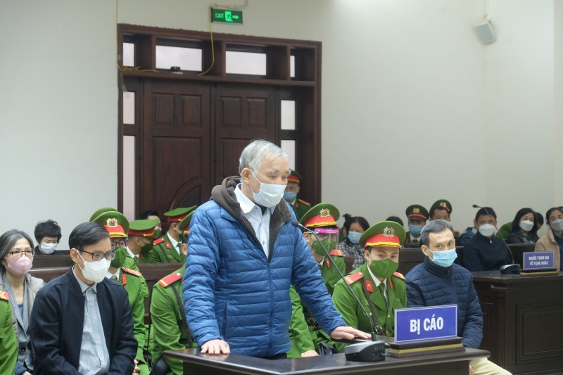 Bị cáo Nguyễn Tiến Học.