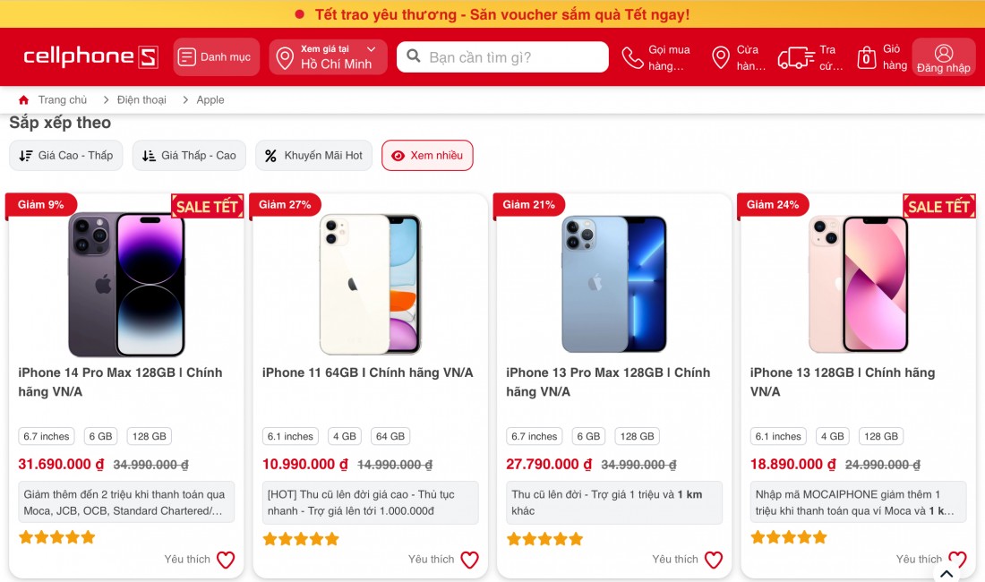 Bản tin khuyến mại ngày 4/1:
