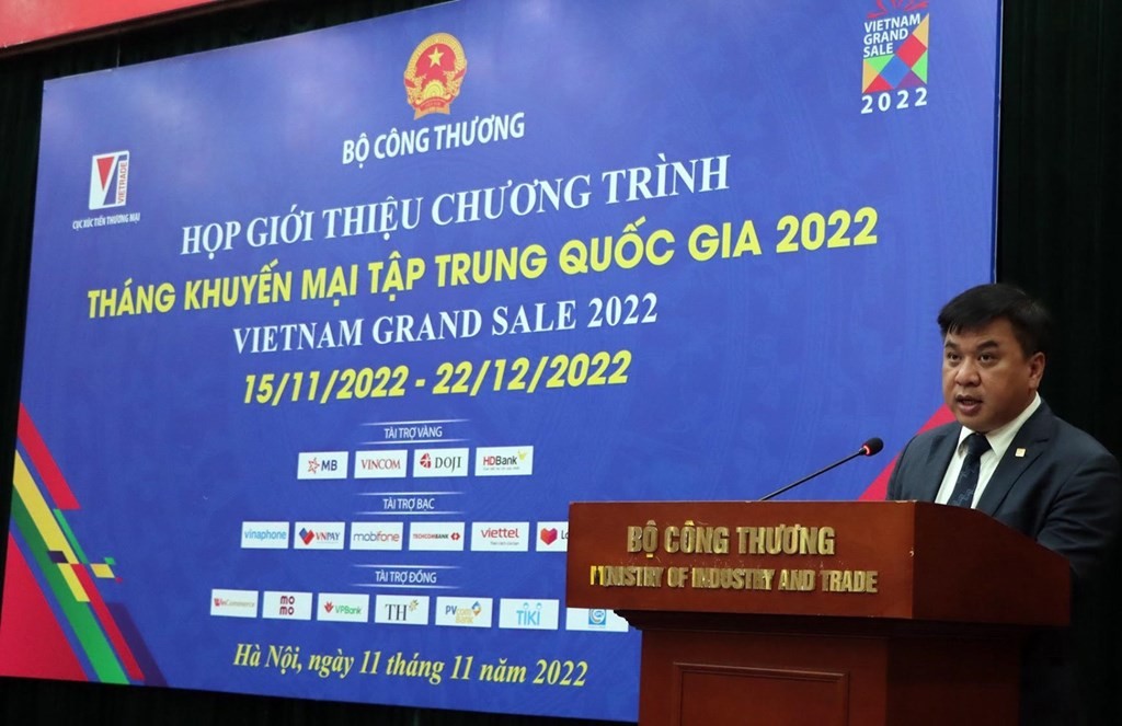 Tháng khuyến mại tập trung quốc gia 2022 diễn ra từ ngày 15/11 - 22/12