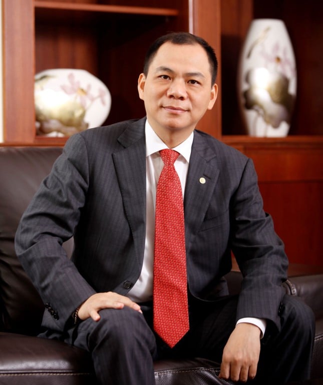 Chân dung ông Phạm Nhật Vượng - Tỷ phú giàu nhất Việt Nam.