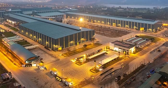 Nhà máy sản xuất thép VAS.