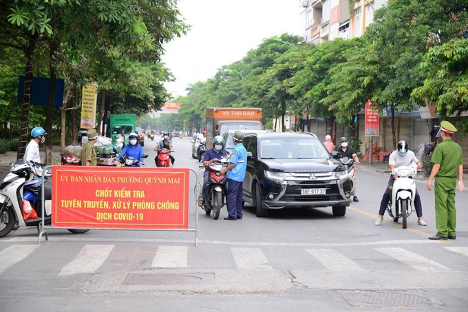 Hà Nội thực hiện nghiêm biện pháp phòng chống dịch.