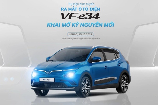 VinFasst đã giới thiệu chi tiết về mẫu ô tô điện VF e34