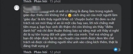 Nam giảng viên, MC VTV có lời lẽ mỉa mai sinh viên trên mạng xã hội