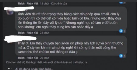 Nam giảng viên, MC VTV có lời lẽ mỉa mai sinh viên trên mạng xã hội