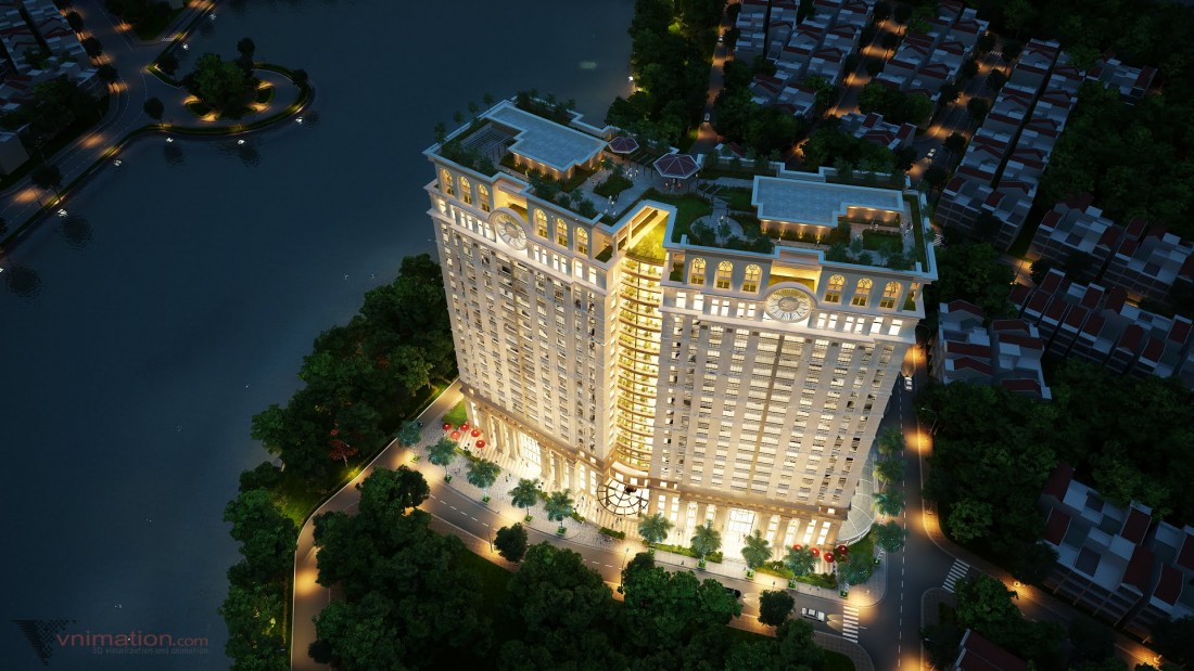 Dự án D’.Le Pont D’ or Hoàng Cầu của Tân Hoàng Minh tại Hà Nội.