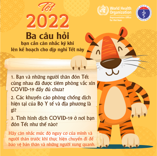 [Infographic] Khuyến cáo mới nhất của Bộ Y tế đón Tết an toàn