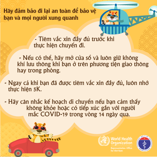 [Infographic] Khuyến cáo mới nhất của Bộ Y tế đón Tết an toàn