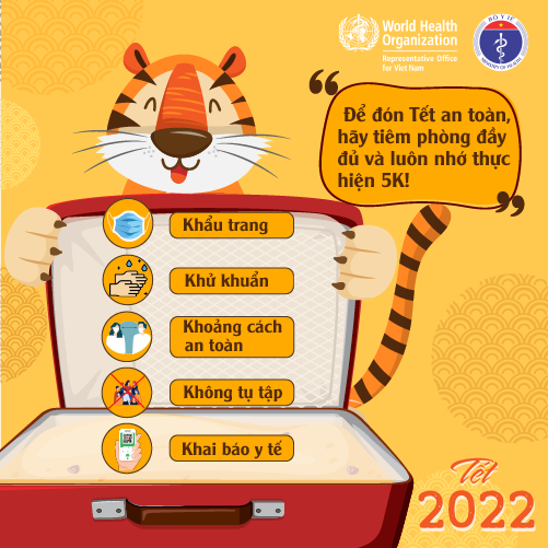 [Infographic] Khuyến cáo mới nhất của Bộ Y tế đón Tết an toàn