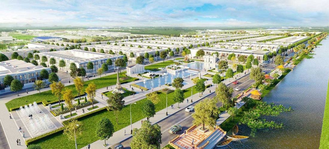 Khu dân cư An Huy Green gồm các khối kiến trúc cảnh quan sinh thái xanh như: hồ sinh thái, công viên Thống Nhất, hệ thống công viên cây xanh, mặt nước, các không gian văn hóa theo chủ đề 3 miền Bắc Trung Nam…