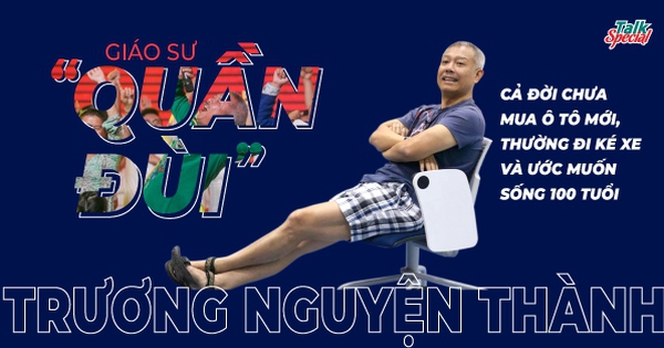 "Giáo sư quần đùi": Cả đời chưa mua ô tô mới, thường đi ké xe và ước muốn sống 100 tuổi
