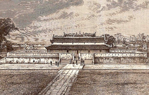 Kinh thành Thăng Long xưa.