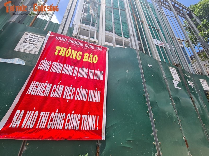 Hải Phòng: Công trình 15 tầng “mọc” không phép ở phường Đông Khê