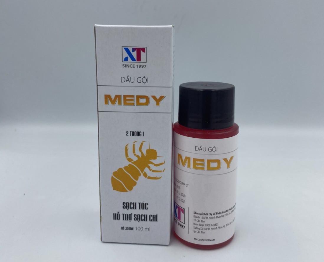 Thu hồi dầu gội Medy của công ty Xuân Thịnh trên phạm vi toàn quốc