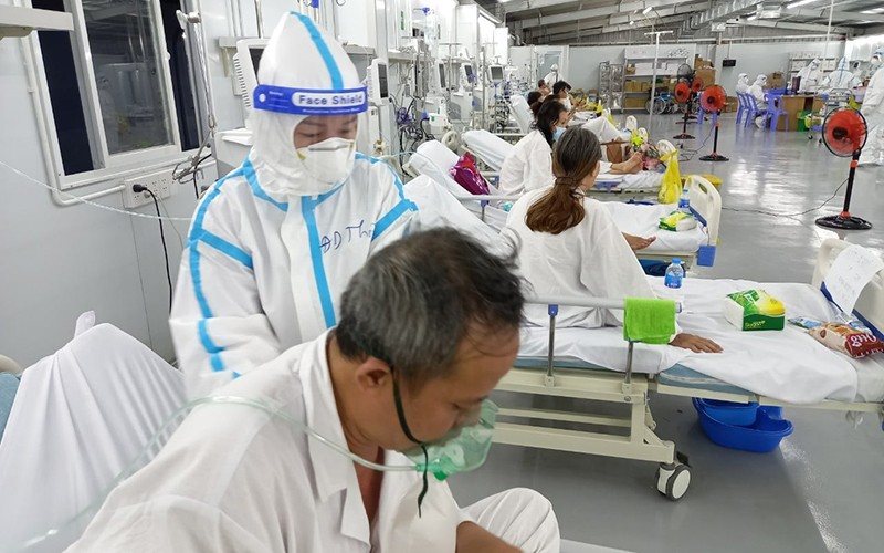 Số ca nhiễm COVID-19 của Việt Nam ngày 11/5 đã giảm 96 ca so với ngày trước đó. Ảnh minh họa