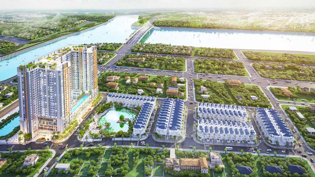 The Peak Garden nằm trên tổng thể dự án Green Star Sky Garden quy mô 52.648m2, mật độ xây dựng chỉ chiếm 30%. Tổng vốn đầu tư dự án 2.615 tỉ đồng.