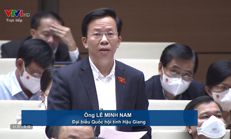 Quốc hội tiếp tục chất vấn nhóm vấn đề thuộc lĩnh vực kế hoạch và đầu tư