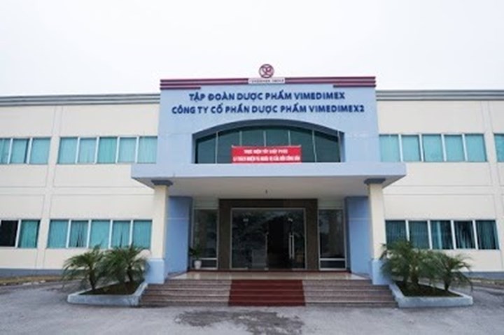 Trụ sở công ty CP Y Dược phẩm Vimedimex