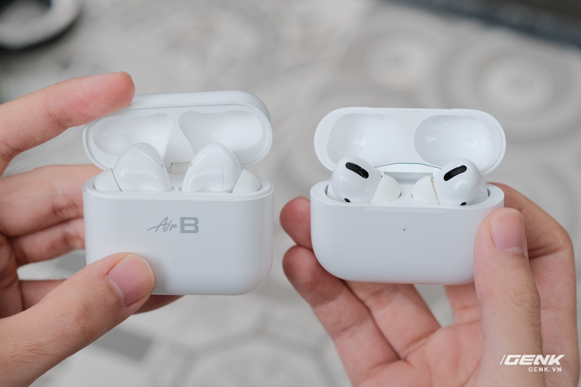 Trên tay tai nghe AirB của BKAV: Thật không thể tin nổi! - Ảnh 6. Trên tay tai nghe AirB của BKAV: Thật không thể tin nổi! - Ảnh 6.