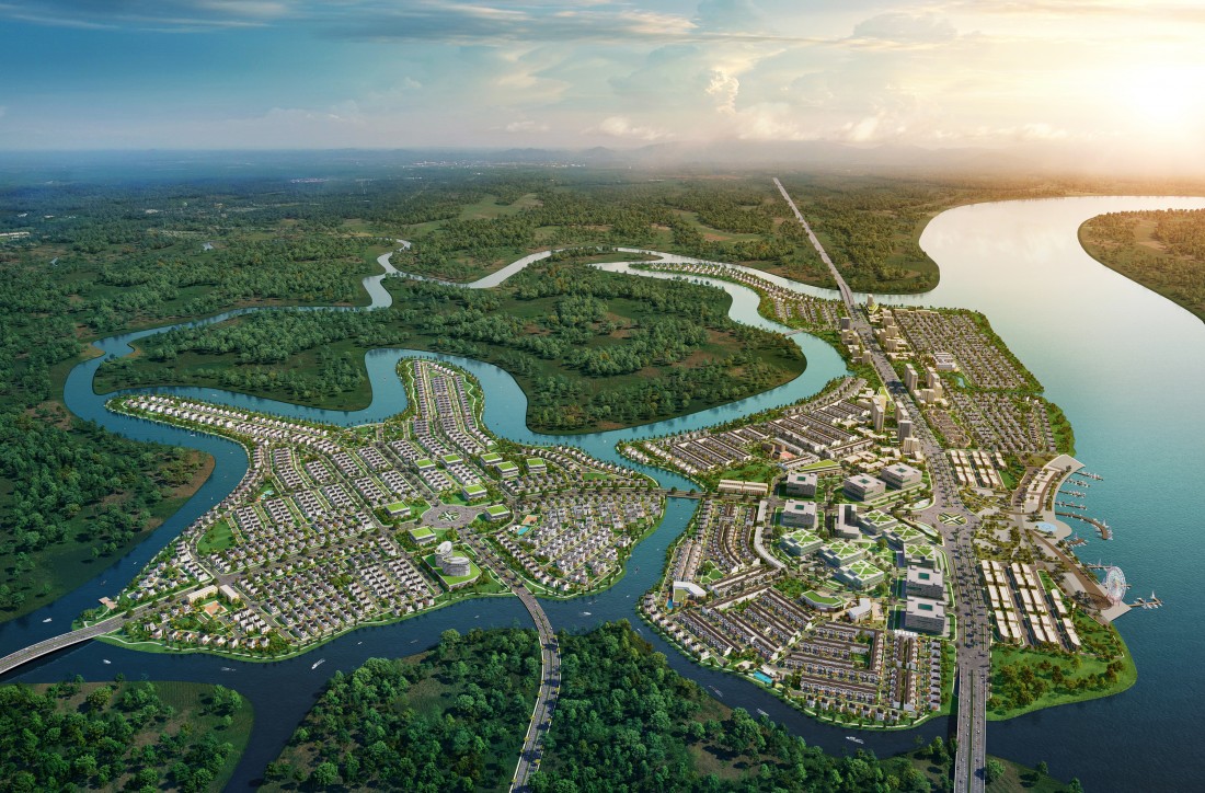 Phối cảnh dự án Aqua City. Ảnh Aquacity.com.vn