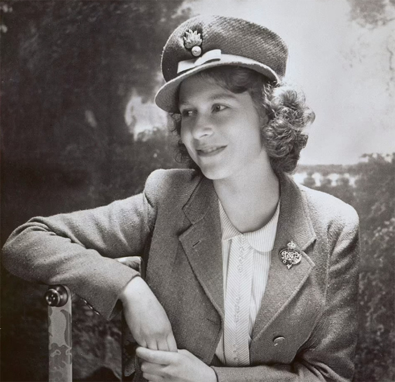 Công chúa Elizabeth năm 1942.