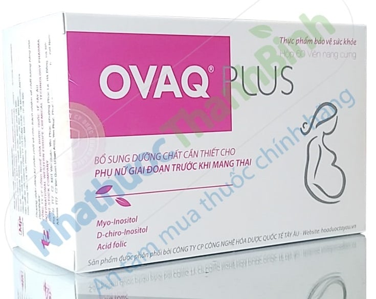 Sản phẩm TPBVSK OvaQ Plus quảng cáo gây hiểu nhầm như thuốc chữa bệnh.