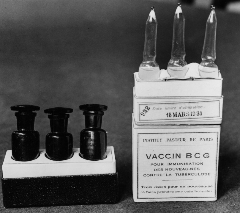 Hình ảnh vaccine BCG được chụp vào tháng 3 năm 1931 tại Paris.