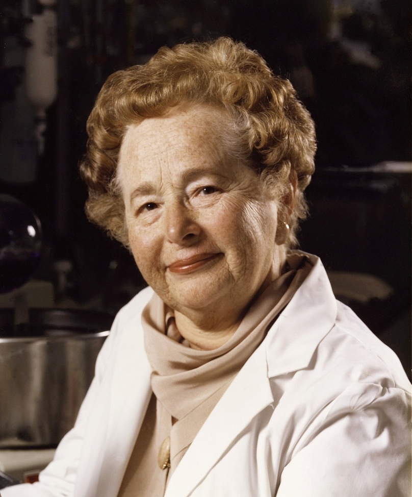 Chân dung nhà hóa học người Mỹ Gertrude Belle Ellion.