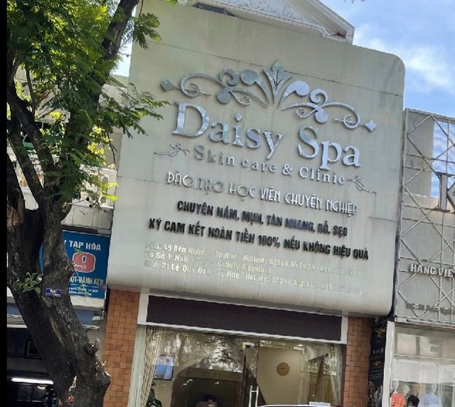  Cơ sở Daisy Spa địa chỉ tại 49 Bến Nghé, phường Phú Hội, TP Huế. Ảnh: Trung tâm giám sát điều hành đô thị thông minh
