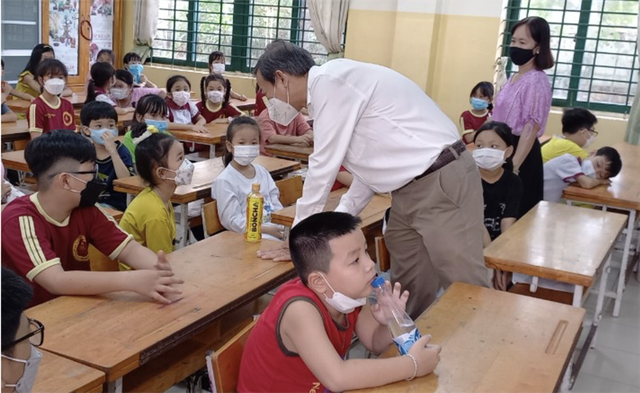  Huyện Hóc Môn là địa phương tổ chức tốt điểm tiêm vaccine phòng COVID-19 cho trẻ em. Ảnh: Sở Y tế TP.HCM