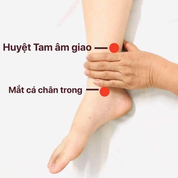 Day bấm huyệt phòng chống say tàu xe